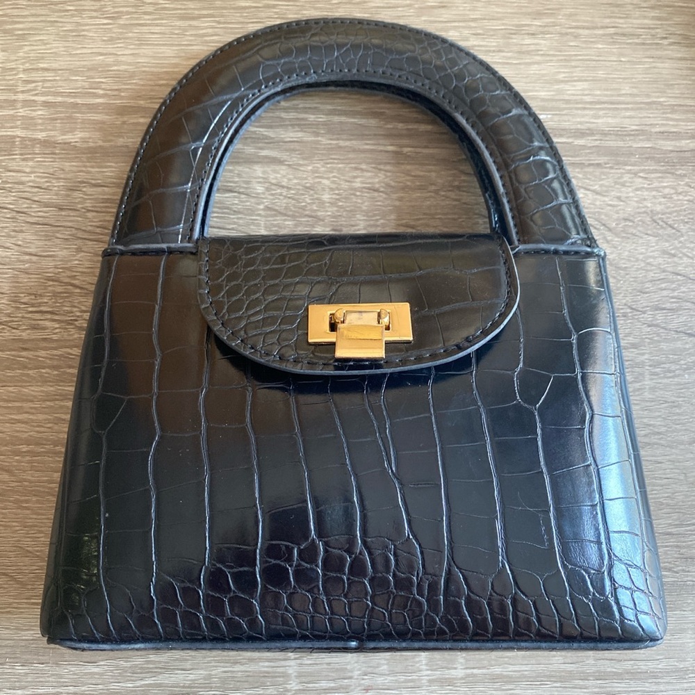 Pleather Mini Purse